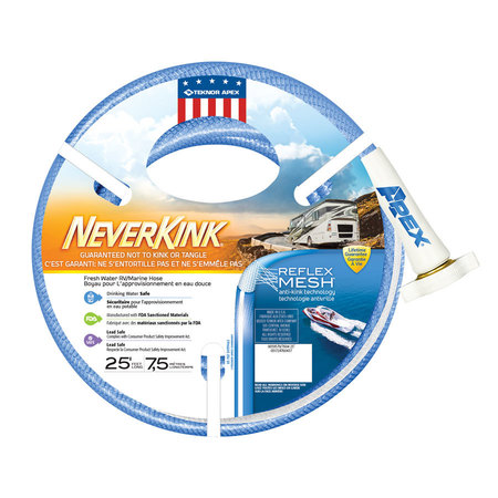 TEKNOR APEX Teknor Apex 8604-25 NeverKink RV/Marine Water Hose - 5/8" x 25' 8604-25